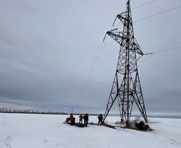 Установка ИКЗ на воздушной линии «Россети Сибирь» в труднодоступной местности