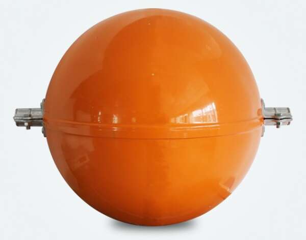 ШМ-ИМАГ-800-11-О - сигнальный шар-маркер для ЛЭП, 11 мм, 800 мм, оранжевый
