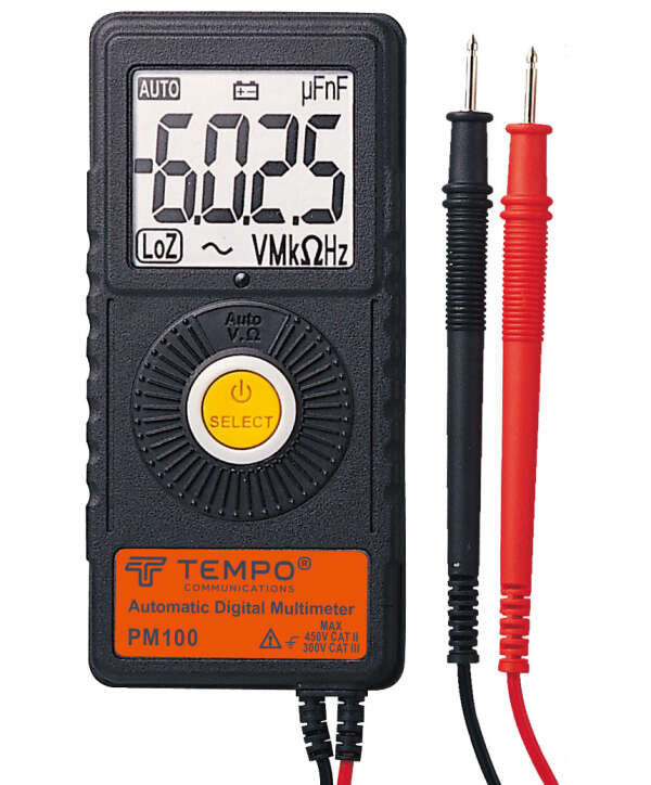 Tempo PM100 - карманный цифровой мультиметр