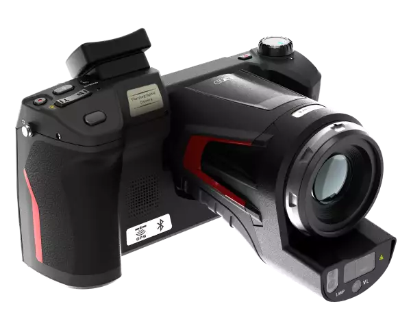 PS800 - Высокоэффективная тепловая камера  NETD 30 мК, -40°C +800°C (опционально 700°C~2000°C), ИК разрешение  1024×768, поле зрения 25° × 19°
