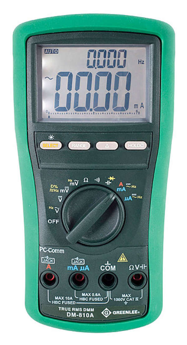 GreenLee DM-810A - профессиональный цифровой мультиметр